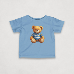 Blue Bitcoin Tee for Infants - Bearish Collection by lil'B