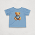 Blue Bitcoin Tee for Infants - Bearish Collection by lil&