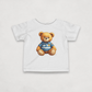 White Bitcoin Tee for Infants by lil'B from the Bearish Collection