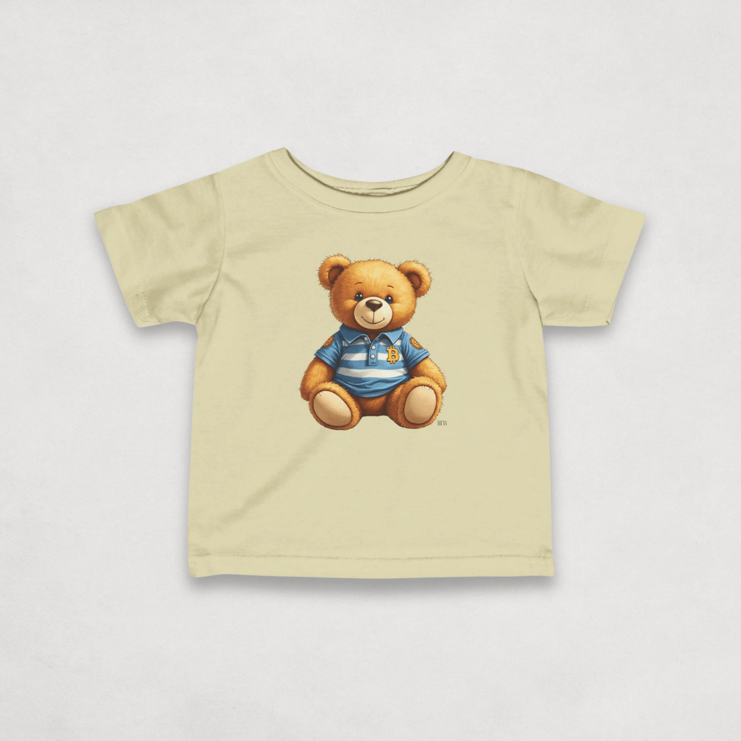 Natural Bitcoin Tee for Infants by lil'B from the Bearish Collection