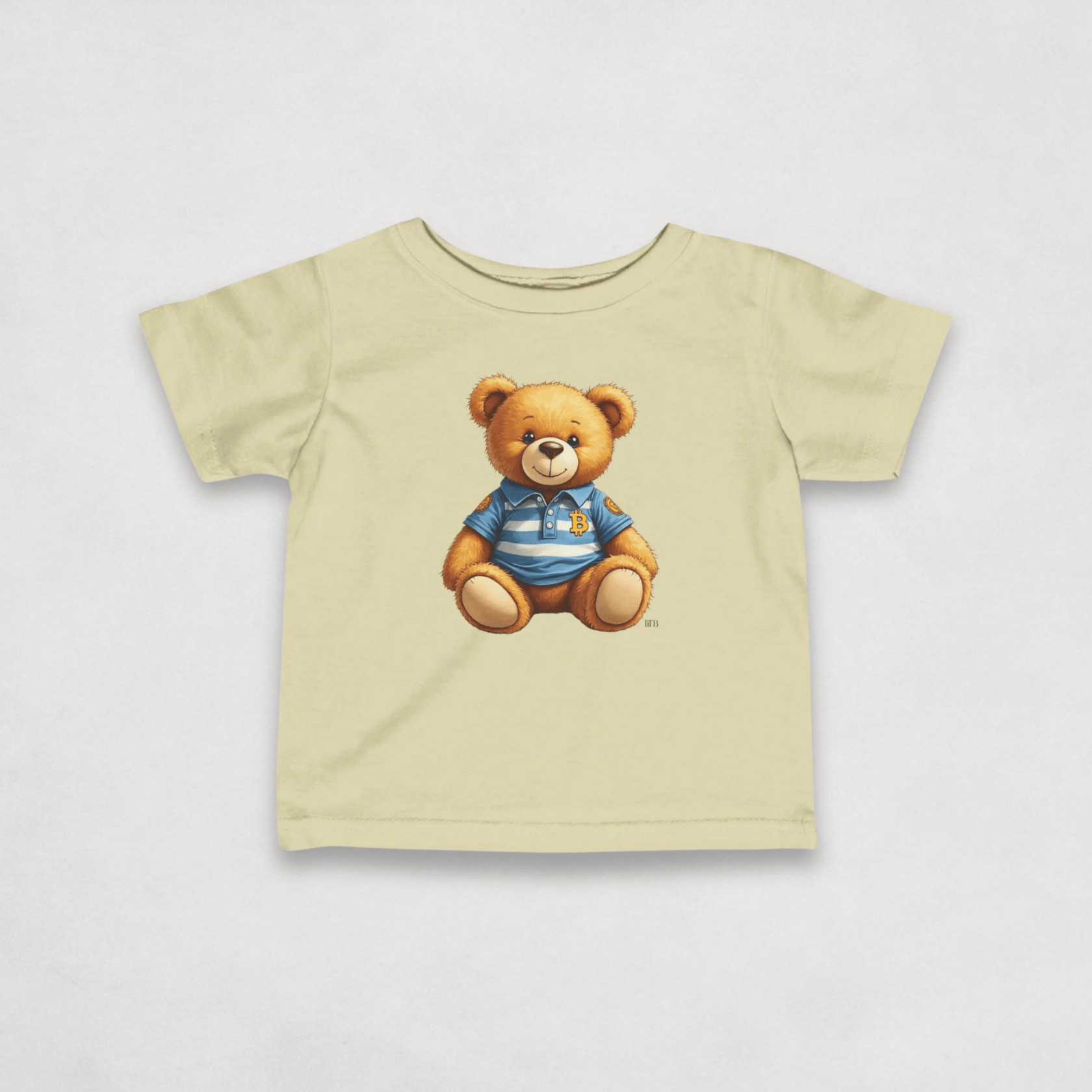 Natural Bitcoin Tee for Infants by lil'B from the Bearish Collection