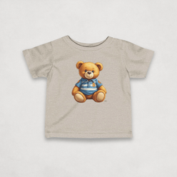 Natural Heather Bitcoin Tee for Infants by lil'B from the Bearish Collection