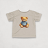 Natural Heather Bitcoin Tee for Infants by lil&