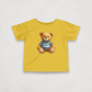 Yellow Bitcoin Tee for Infants by lil'B from the Bearish Collection