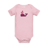 Pink Bitcoin Whale Bitcoin Onesie for Infants by lil&