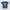 front view of the Bitcoin Paris Kids Tee in royal blue by lil'B