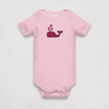 Pink Bitcoin Whale Bitcoin Onesie for Infants by lil'B