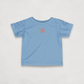 Blue Bitcoin Tee for Infants by lil'B from the Branded Collection
