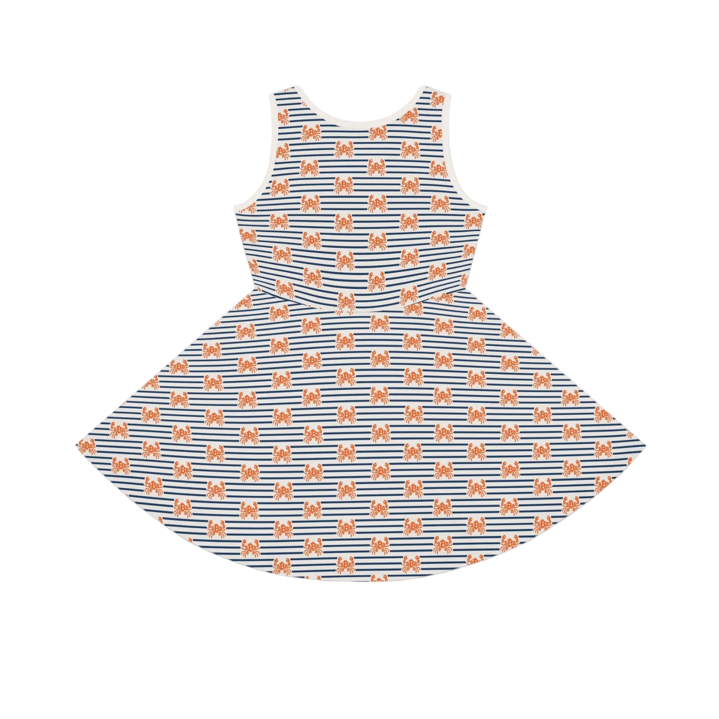 Back of the Crab B Girls Bitcoin Dress by lil'B at The Orange Habit