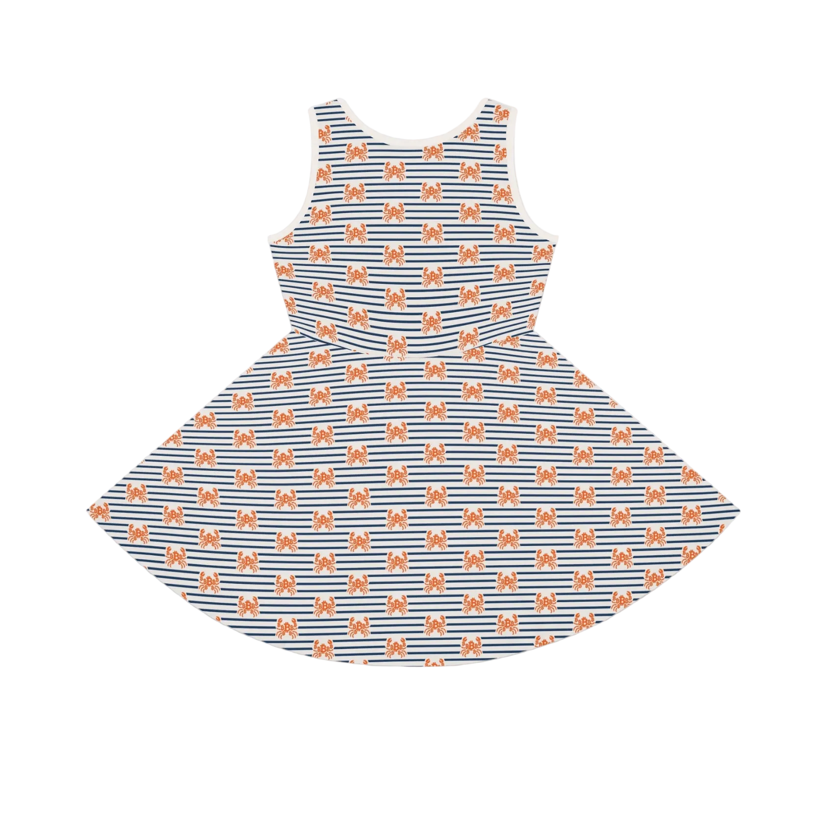 Back of the Crab B Girls Bitcoin Dress by lil'B at The Orange Habit