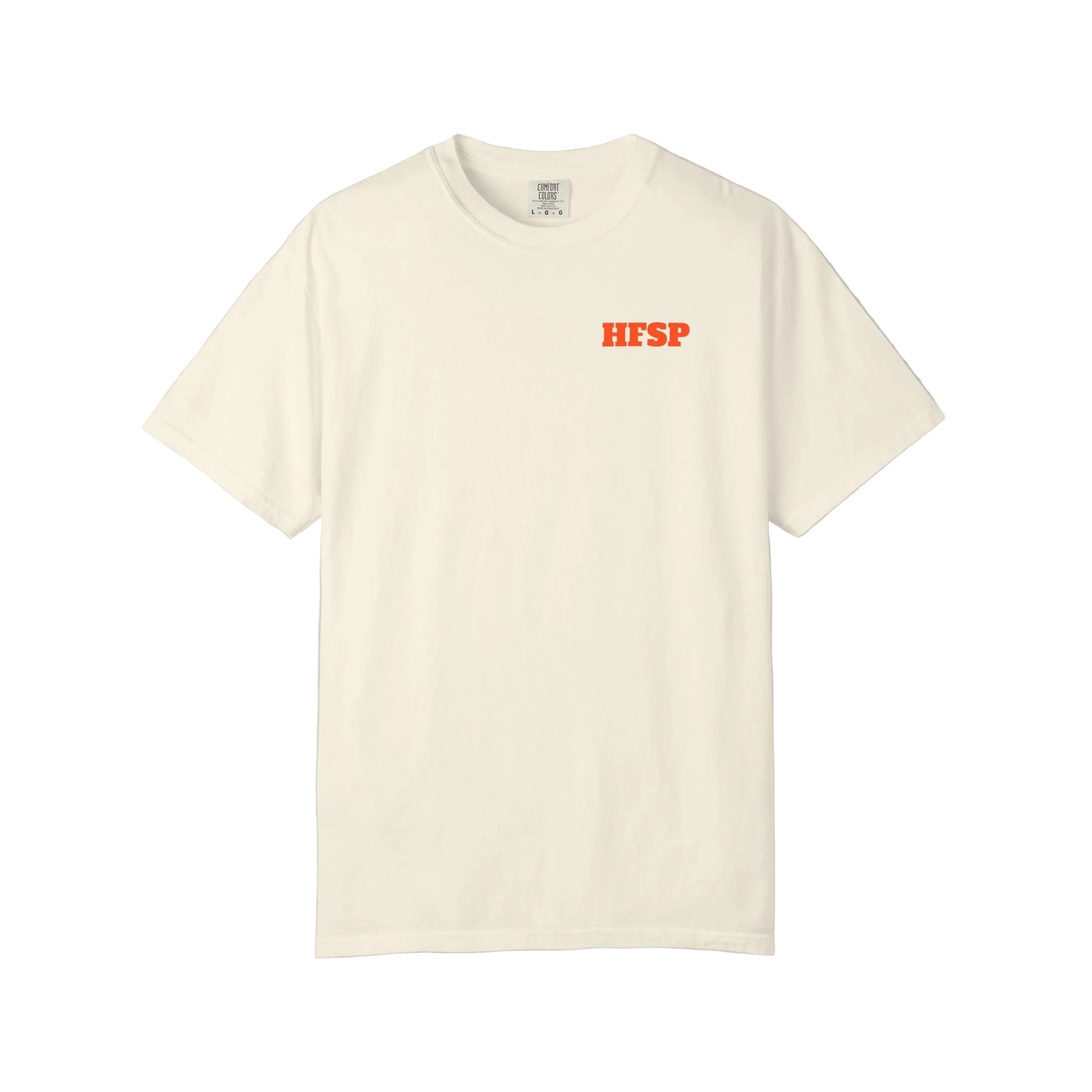 HFSP Bitcoin (cream) T-shirt - The Orange Habit