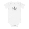 White Don't Tread On Me Bitcoin Onesie for Infants by lil'B