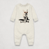 Oatmeal Heather Bitcoin Bodysuit for Infants by the Hodl Dog Frenchie Collection by lil&