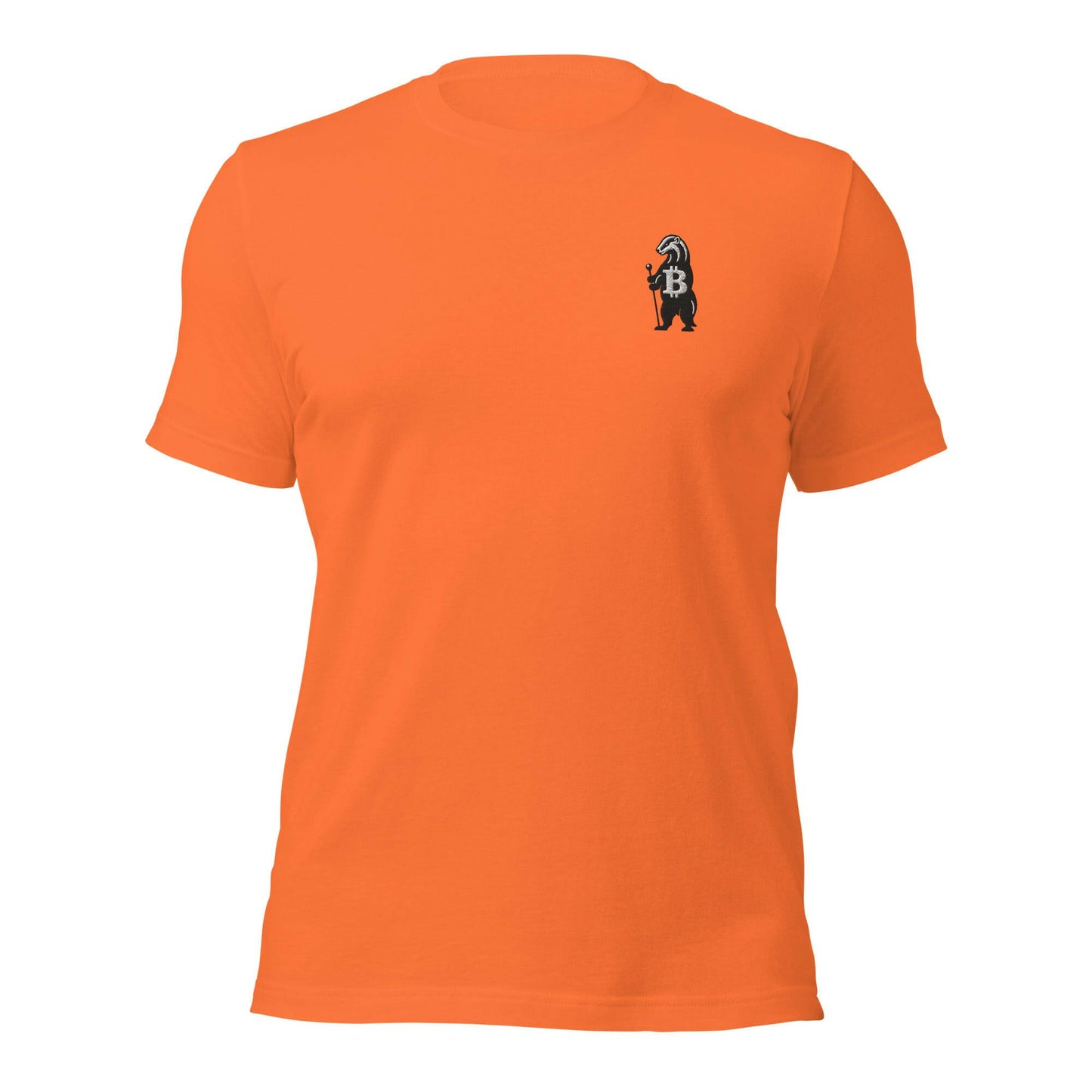 Honey Badger Embroidered Bitcoin T-Shirt at SVRN Society