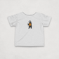 Heather Grey Bitcoin Tee for Infants - Honey Badger Collection by lil'B
