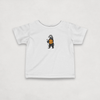 White Bitcoin Tee for Infants from the Honey Badger Collection by li'B