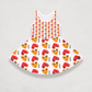 front of the I heart Satoshi Girls Bitcoin Dress by lil'B at The Orange Habit