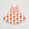 front of the I heart Satoshi Girls Bitcoin Dress by lil'B at The Orange Habit