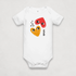 Grey I Heart Satoshi Bitcoin Onesie for Infants by lil&