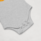 Grey I Heart Satoshi Bitcoin Onesie for Infants by lil'B