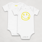 Grey Satoshi Smiles Bitcoin Onesie for Infants by lil'B