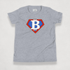 Heather Bitcoin Tee for kids from the Super B Collection by li'B