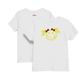 Satoshi Smiles Girls Kids white Bitcoin T-shirt
