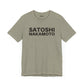 Satoshi Nakamoto Unisex Bitcoin T-Shirt by SVRNT - The Orange Habit
