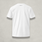 Back of the Womens Premium Bitcoin T-Shirt from The B Collection by Nikki Nakamoto in white and black
