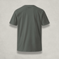 Back of the Womens Premium Bitcoin T-Shirt from The B Collection by Nikki Nakamoto in grey and black