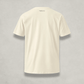 Front of the Womens Premium Bitcoin T-Shirt from The B Collection by Nikki Nakamoto back view in cream and black