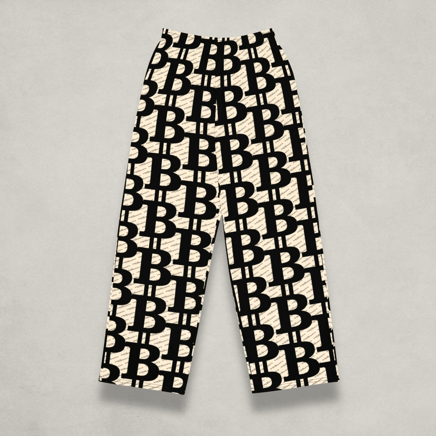 front of the Womens Bitcoin Pants from The B Collection by Nikki Nakamoto Front view