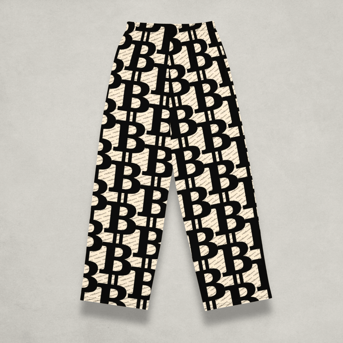 Back of the Womens Bitcoin Pants from The B Collection by Nikki Nakamoto 