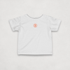White Bitcoin Tee for Infants from the Branded Collection by lil'B