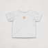 White Bitcoin Tee for Infants from the Branded Collection by lil&