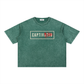 Captivated: Mineral Wash Boxy Cotton T-Shirt