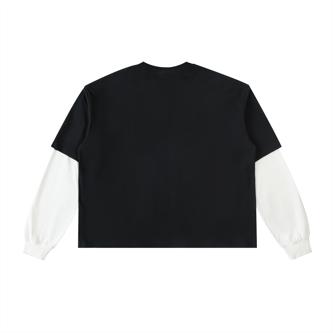 Captivated: Layered Contrast Sleeve T-Shirt