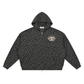 Captivated: Leopard Print Waffle Full Zip Hoodie