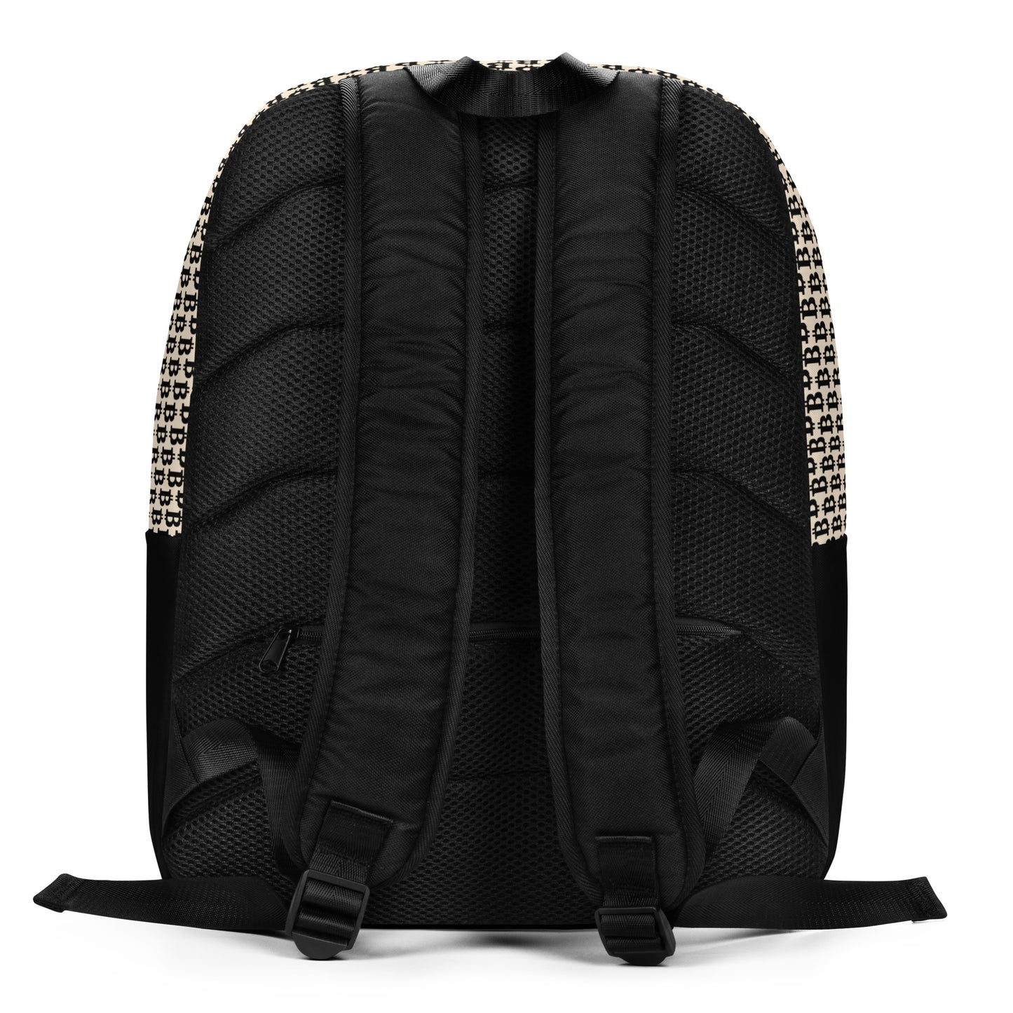 THE B - Satoshi Nakamoto Quote / Bitcoin Backpack - Nikki Nakamoto Bags - The Orange Habit