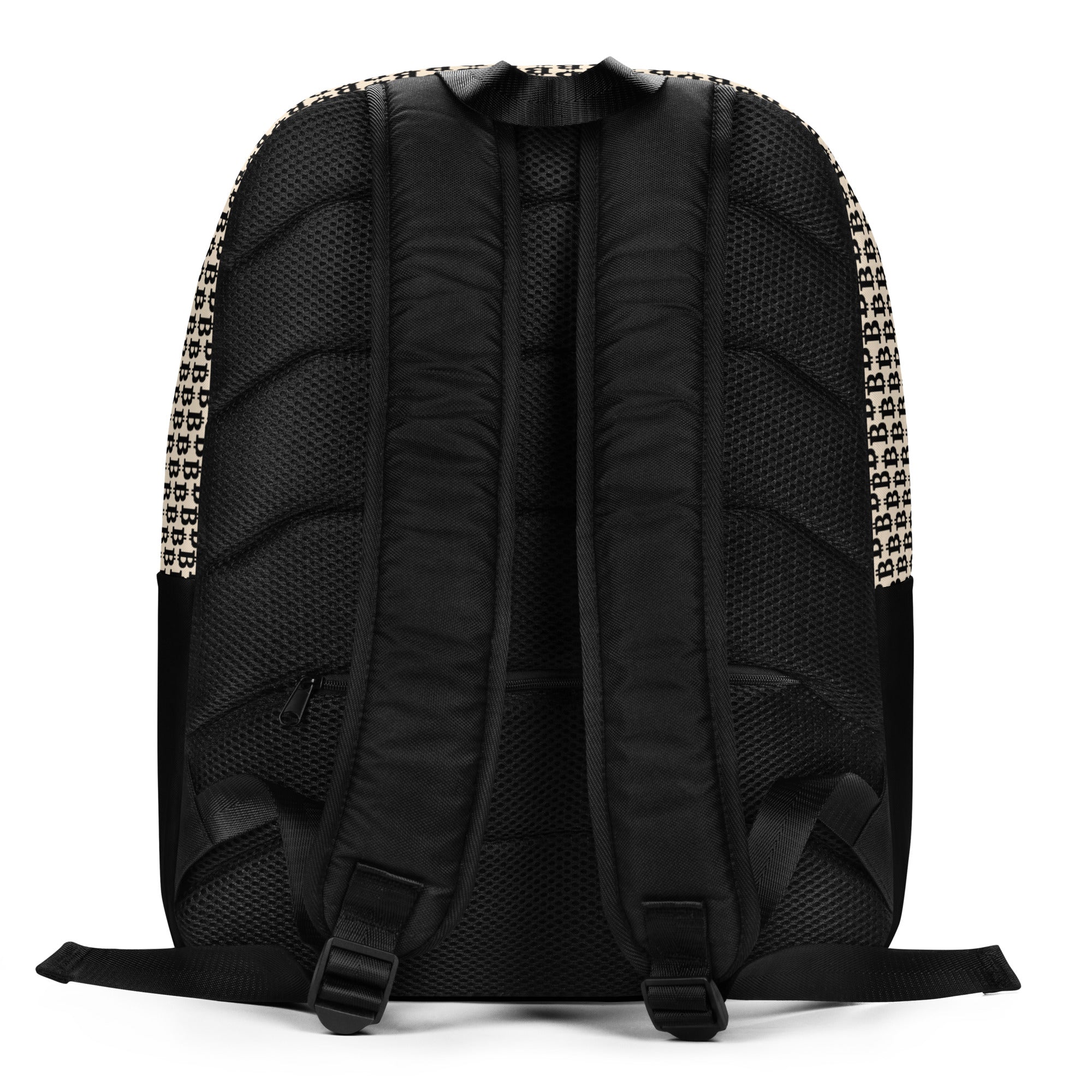 THE B - Satoshi Nakamoto Quote / Bitcoin Backpack - Nikki Nakamoto Bags - The Orange Habit