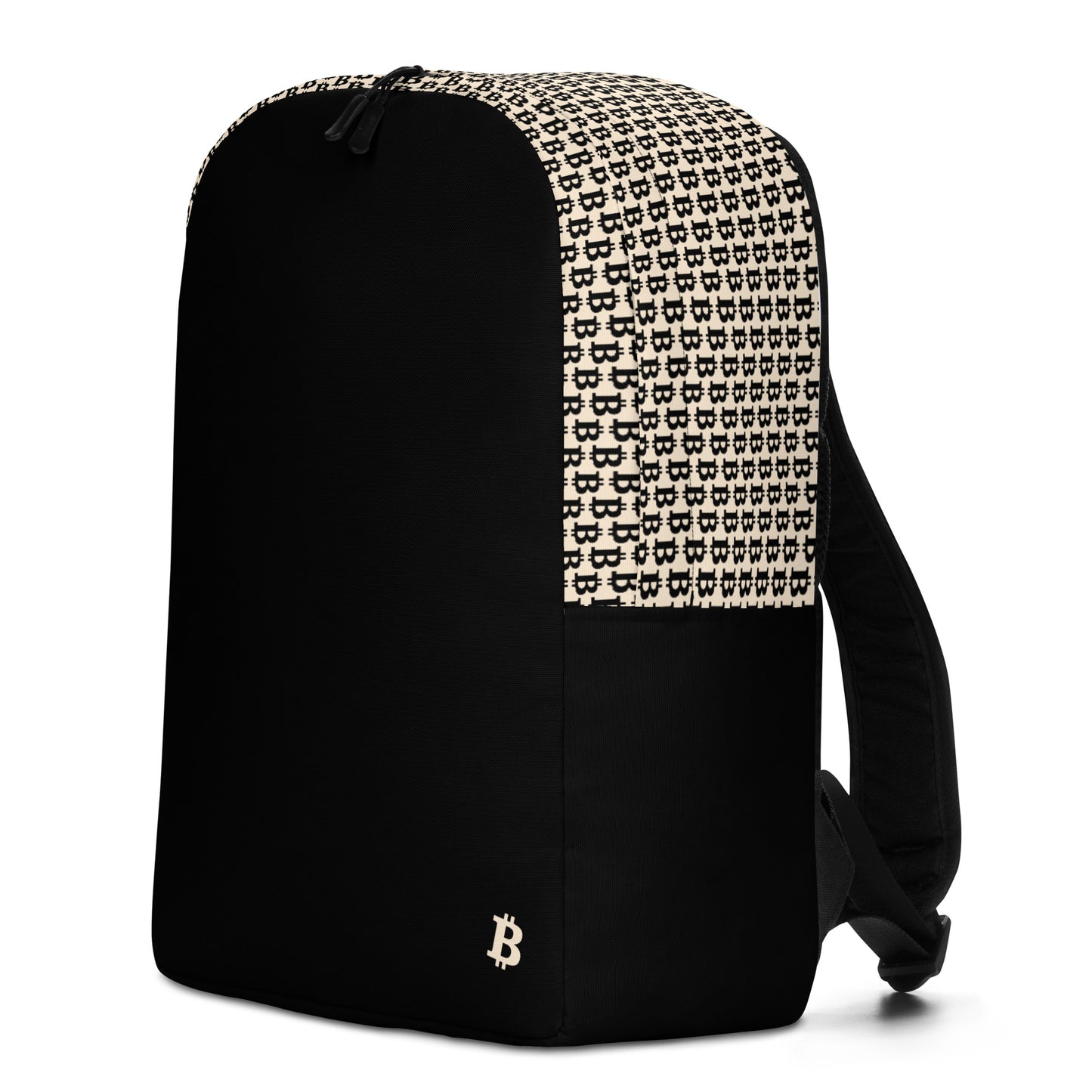 THE B - Satoshi Nakamoto Quote / Bitcoin Backpack - Nikki Nakamoto Bags - The Orange Habit