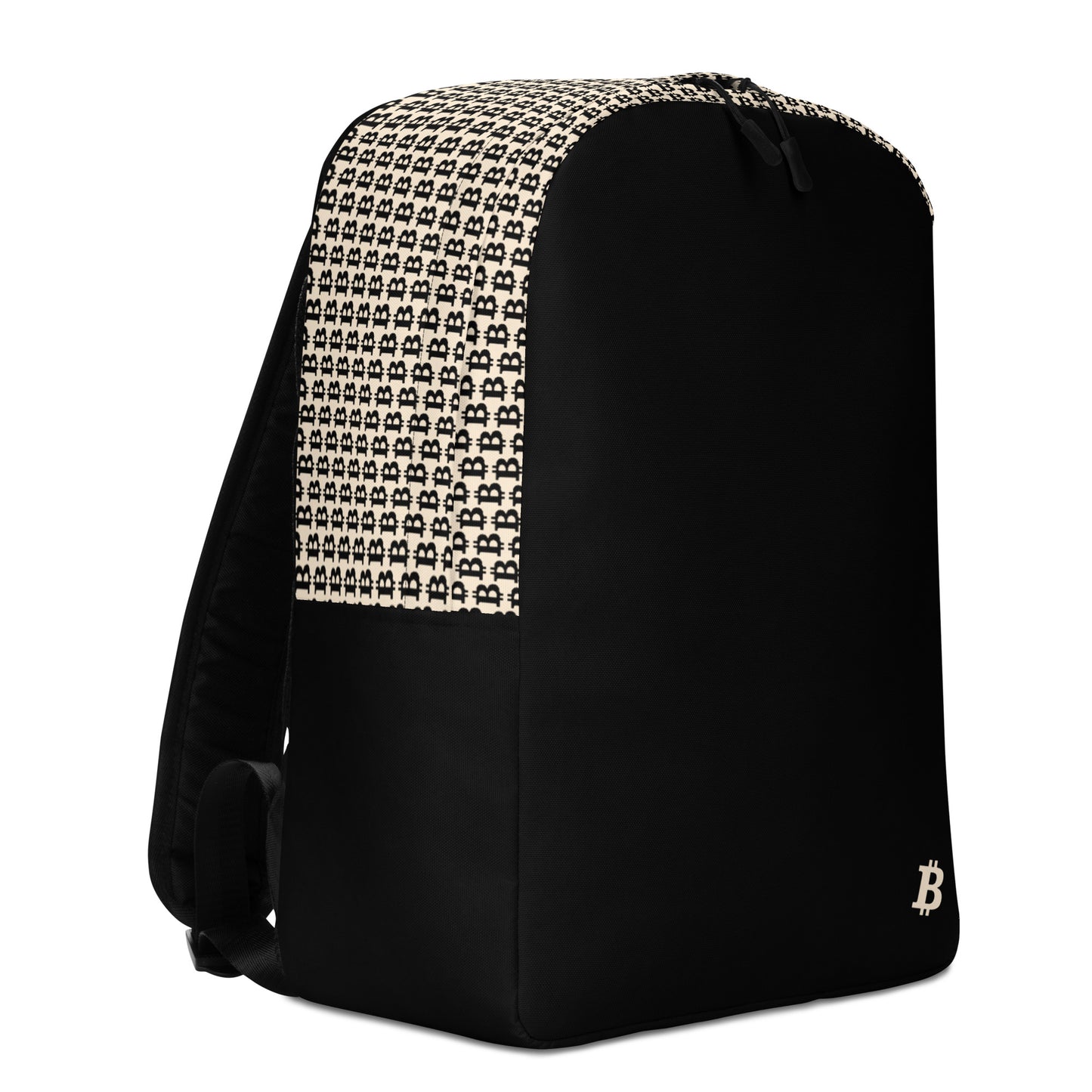 THE B - Satoshi Nakamoto Quote / Bitcoin Backpack - Nikki Nakamoto Bags - The Orange Habit