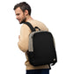 THE B - Satoshi Nakamoto Quote / Bitcoin Backpack - Nikki Nakamoto Bags - The Orange Habit