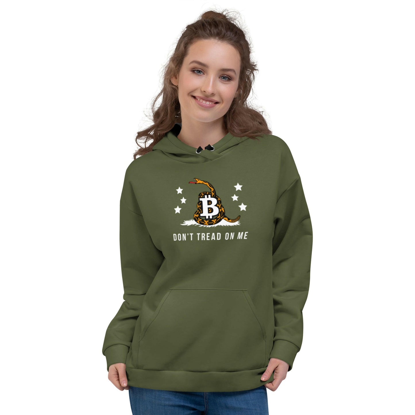 DON'T TREAD / Hoodie  The Orange Habit | Bitcoin Clothing & Apparel.