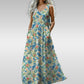 women's Hawaiian Bitcoin maxi dress