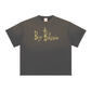 Bitcoin Notepad: Sun Fade Raw Edge T-Shirt