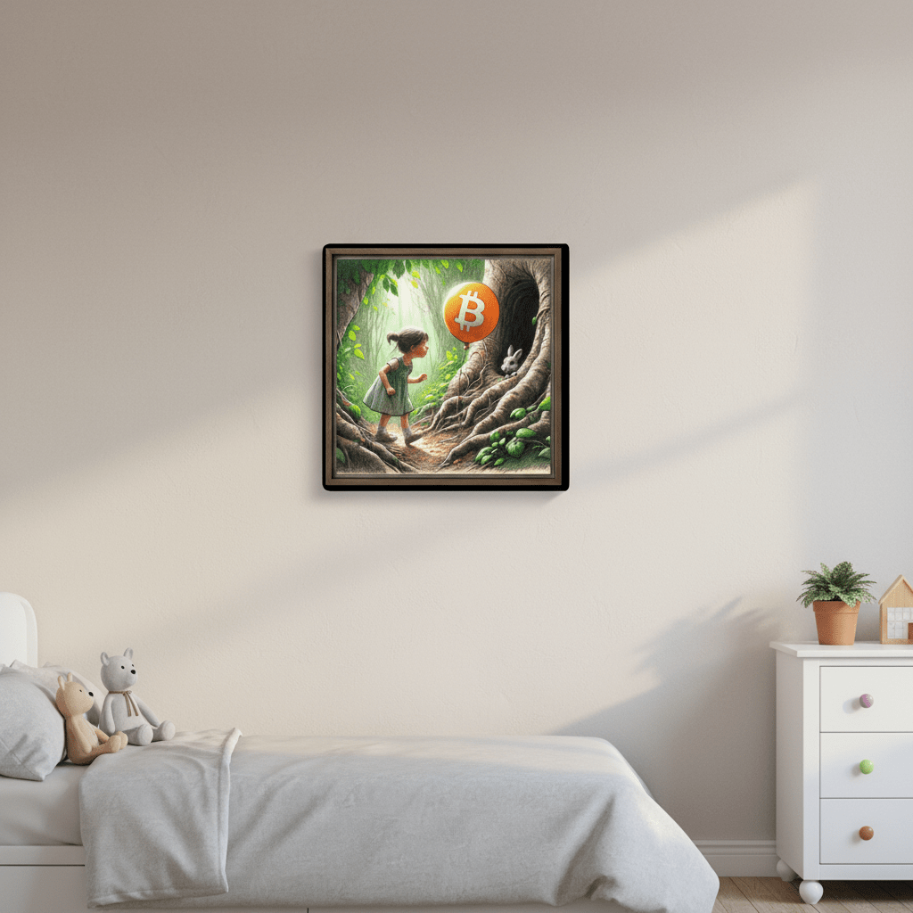 Bitcoin Art | Down The Rabbit Hole - SVRN Society