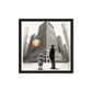 Bitcoin Art The Unknown - The Orange Habit