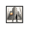 Bitcoin Art The Unknown - The Orange Habit