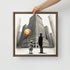 Bitcoin Art The Unknown - The Orange Habit